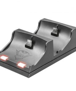 Trust 21681 Base de Carga Doble PS4 GXT 235 Negro