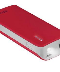 Trust 21226 Bateria Externa/Power Bank 4400mAh Roja