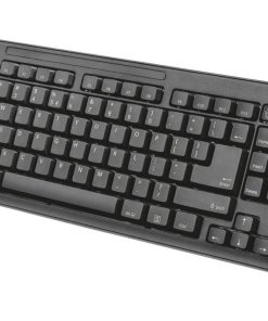 Trust 22025 Teclado USB + Raton Inalambrico USB Negro