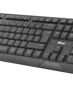 Trust 22051 Teclado USB Ziva Negro