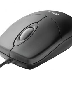 Trust 16591 Raton USB 1000dpi 1.50m Basi Negro