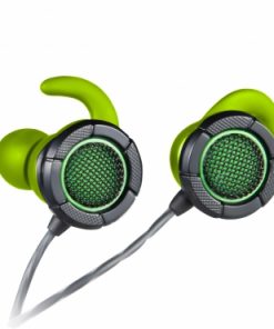 Woxter GM26-057 Auricular de Boton Intrauditivo Gamer Bud Gaming con Microfono Verde