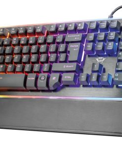 Trust 21843 Teclado Semi-Mecanico USB Gaming GXT 860 Thura Negro