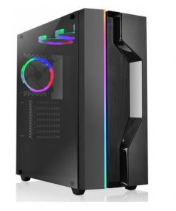 L-Link KIRO RGB Caja ATX USB 3.0 con Cristal Templado